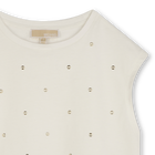 Cotton party T-shirt MICHAEL KORS 
                    GIRL