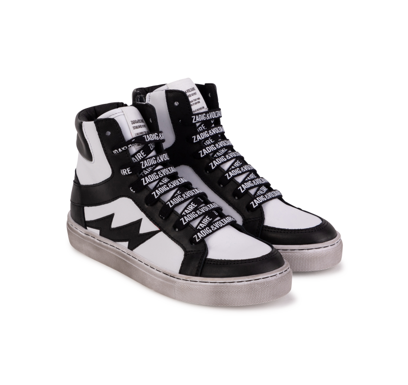 ZADIG VOLTAIRE Laced high top sneakers