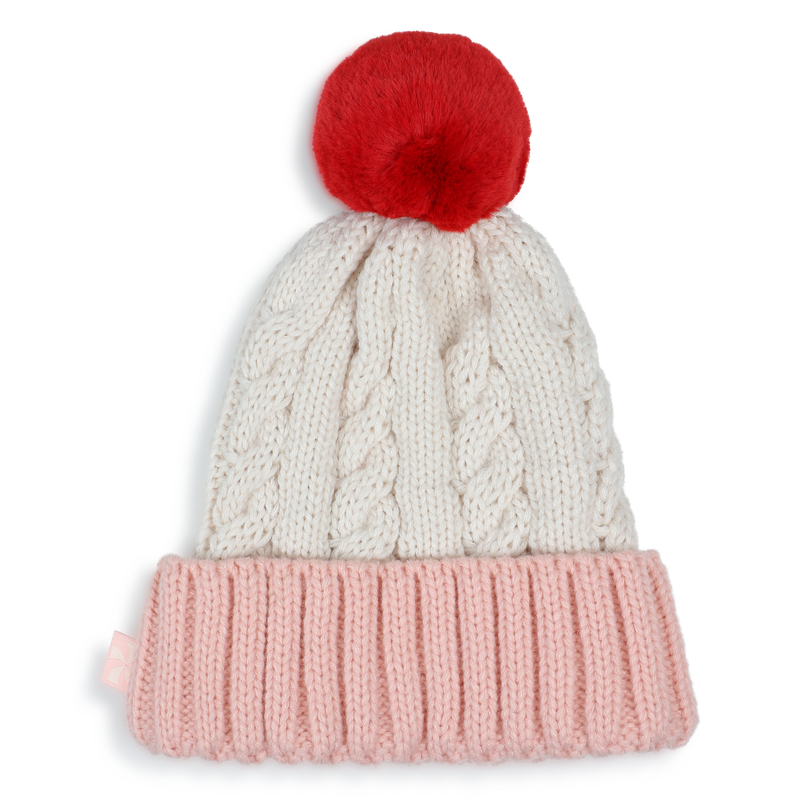 Knitted beanie KIDS AROUND 
                        GIRL