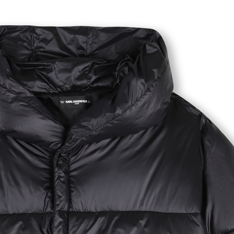 Long down jacket KARL LAGERFELD KIDS 
                        GIRL