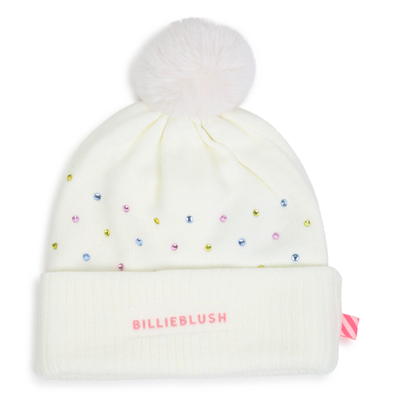 Multicolored rhinestone beanie BILLIEBLUSH 
                        GIRL
