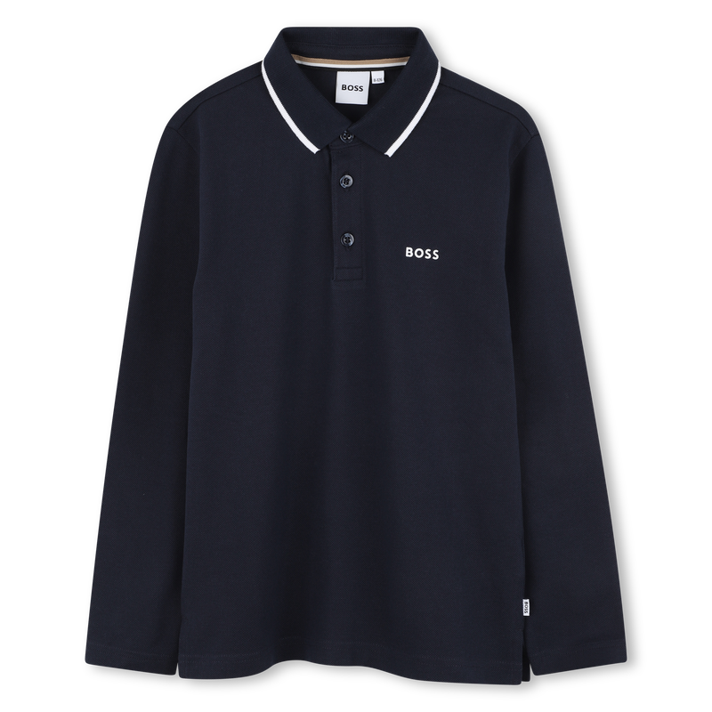 Long-sleeved polo shirt BOSS 
                    BOY