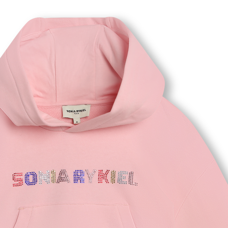 Hooded Fleece Sweatshirt SONIA RYKIEL 
                    GIRL