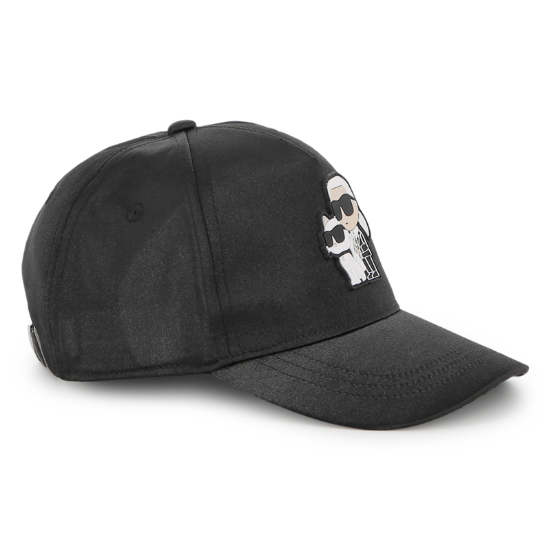 Shiny satin cap KARL LAGERFELD KIDS 
                        GIRL