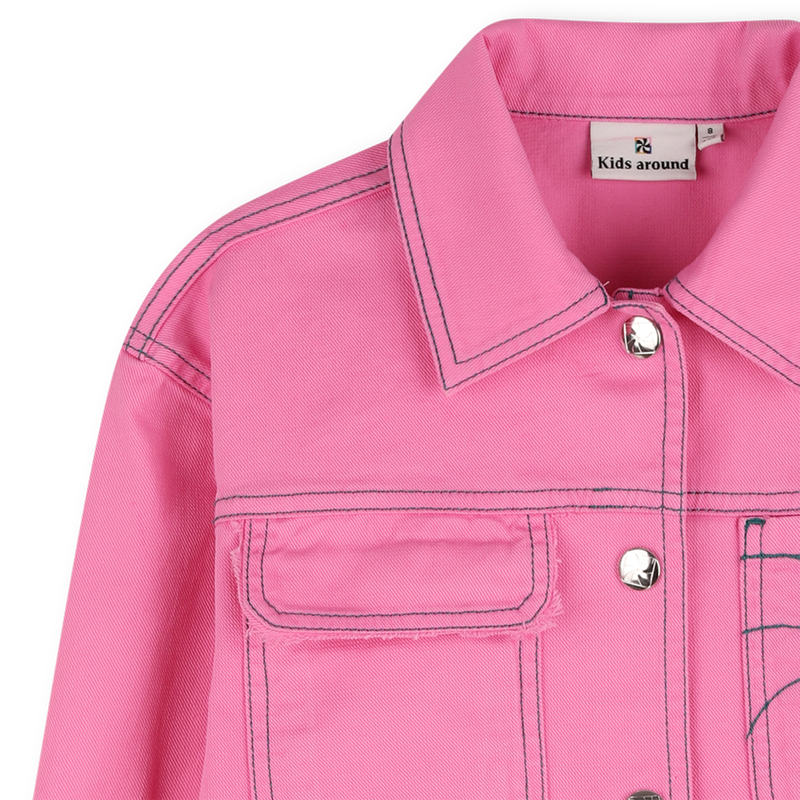 Embroidered Jacket KIDS AROUND 
                        GIRL
