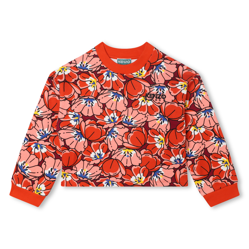 KENZO KIDS Floral print pullover