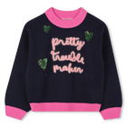 Fine knitted sweater BILLIEBLUSH 
                    GIRL