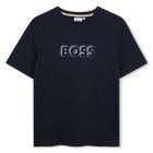 Short sleeve t-shirt, NAVY, hi-res