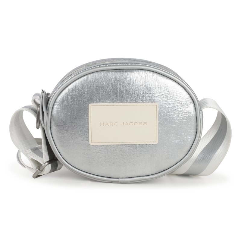 Marc Jacobs Girls Shoulder Bag in Silver 16.5cm One Size Grey