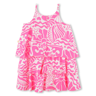 Tiered viscose dress BILLIEBLUSH GIRL