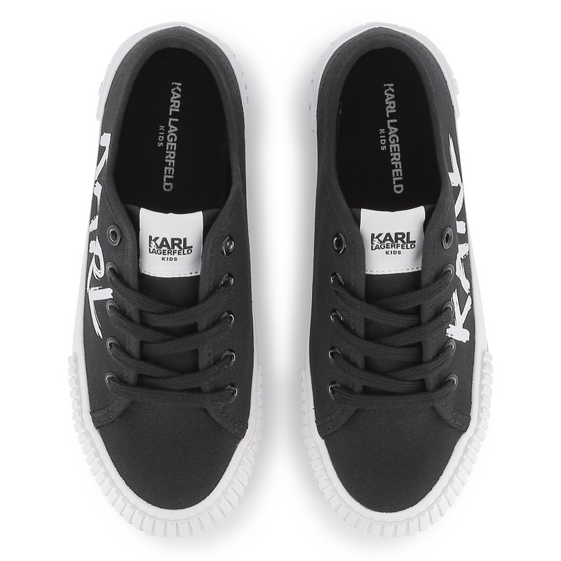 Lace-Up Sneakers KARL LAGERFELD KIDS 
                        BOY