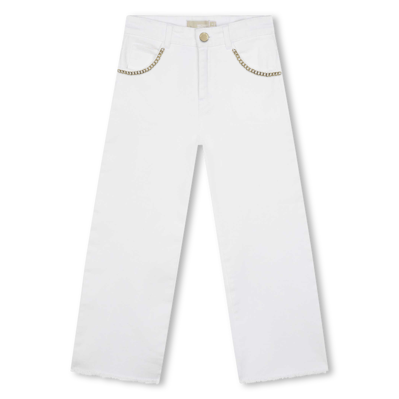 MICHAEL KORS Cotton jeans with chains