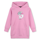 Hooded dress KARL LAGERFELD KIDS 
                    GIRL
