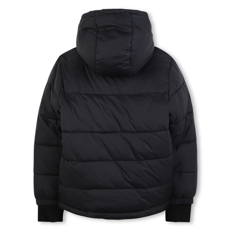 Reversible hooded down jacket HUGO 
                    BOY