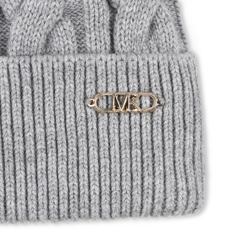 Cable knit beanie MICHAEL KORS 
                        GIRL
