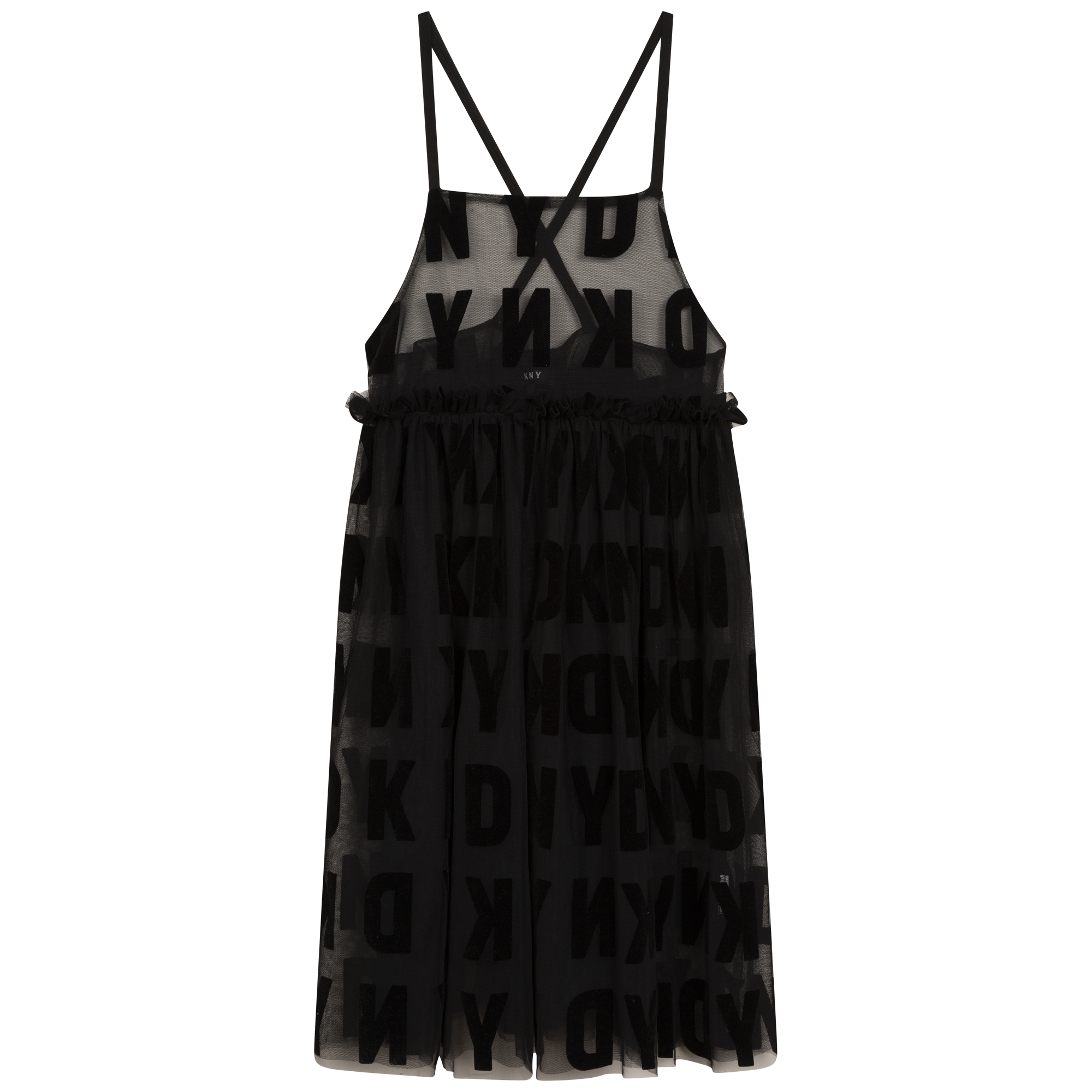 DKNY 2-in-1 logo dress