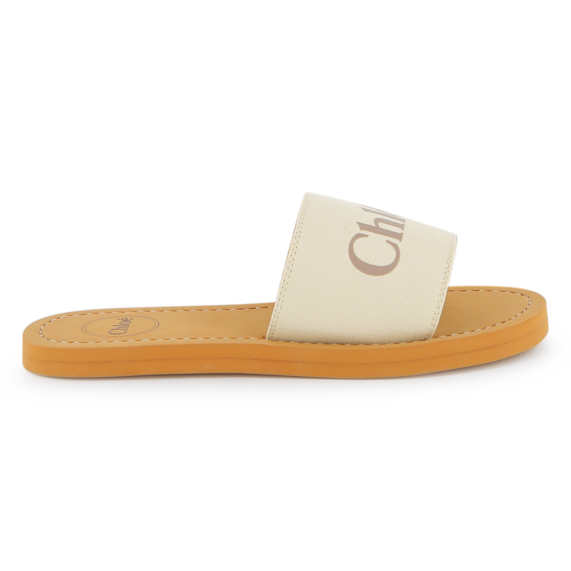 Sheepskin Leather Slides CHLOE 
                        GIRL