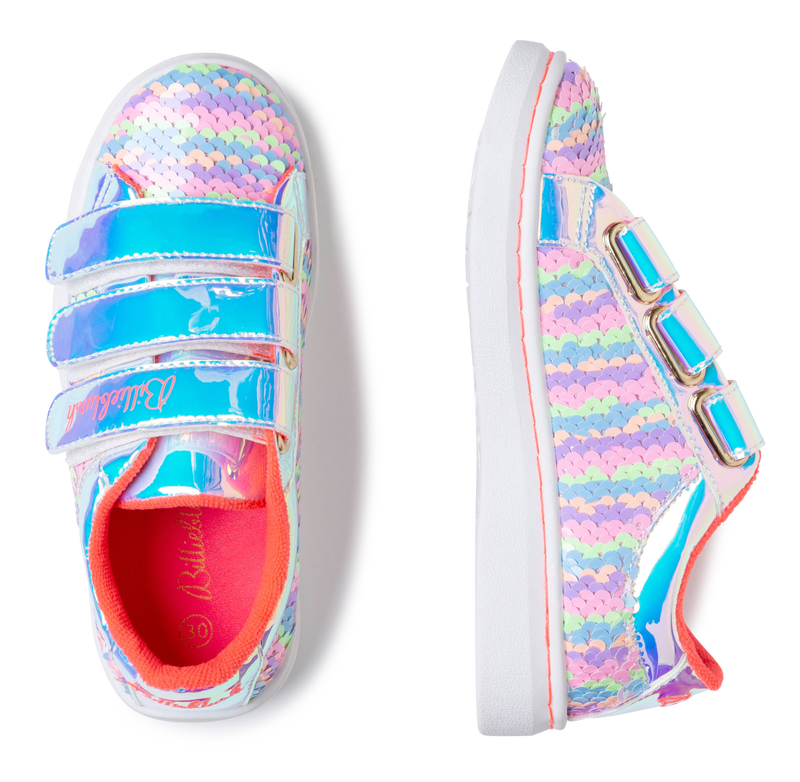 Kids sequin sneakers top