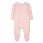 Cotton press-stud pajamas KENZO KIDS 
                    GIRL
