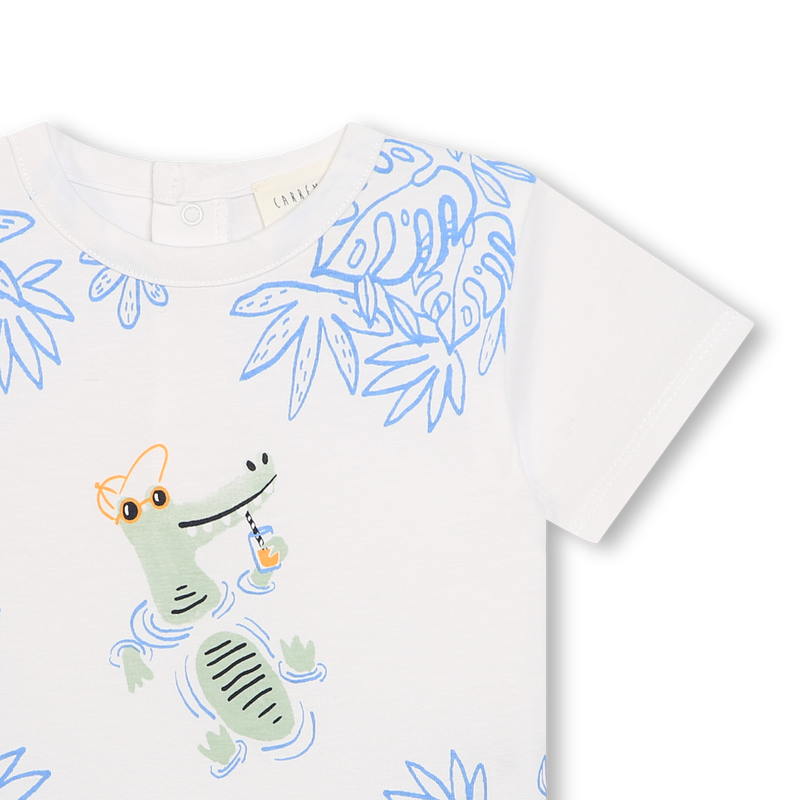 Printed cotton T-shirt CARREMENT BEAU 
                    BOY