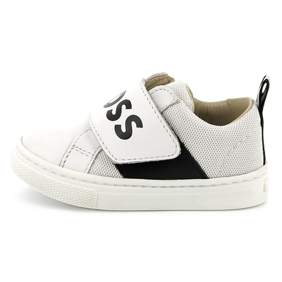 Leather Velcro Sneakers BOSS BOY