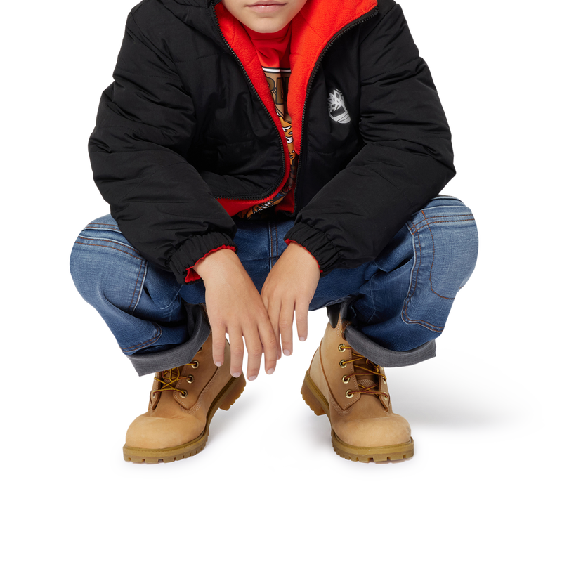 Patch Pocket Wide-Leg Jeans TIMBERLAND 
                        BOY