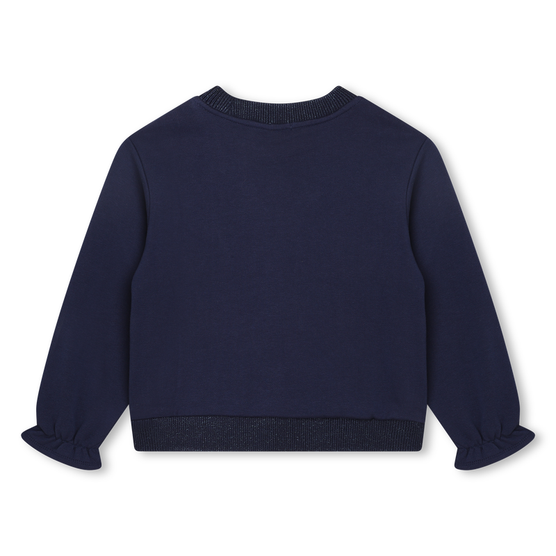 Graphic fleece pullover BILLIEBLUSH 
                    GIRL