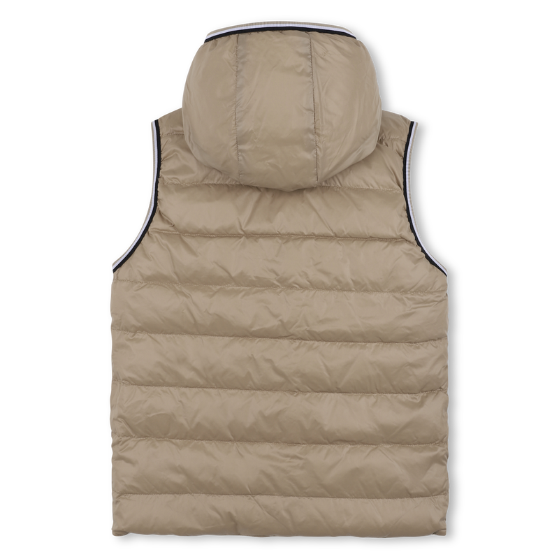 Flann-effect hooded puffer jacket BOSS 
                    BOY