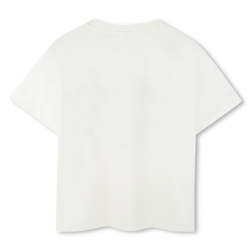 Short-sleeved cotton T-shirt KENZO KIDS 
                    UNISEX