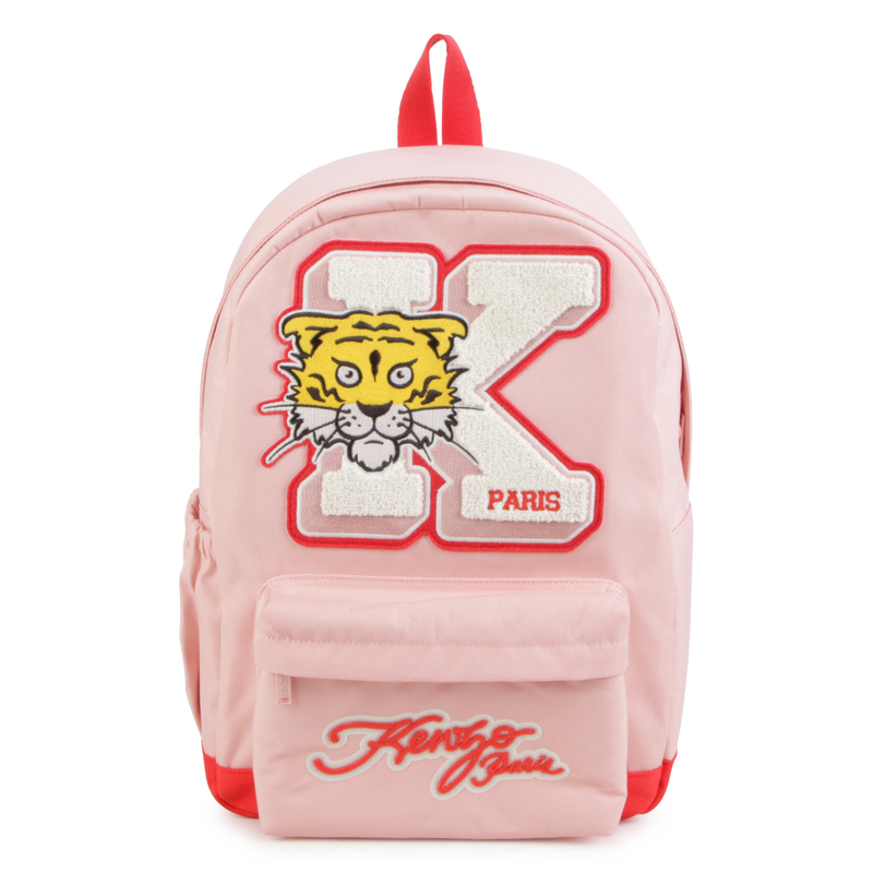 KENZO KIDS Twill patch backpack