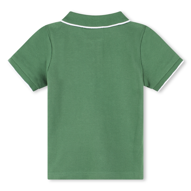 Short-sleeved cotton polo BOSS 
                    BOY