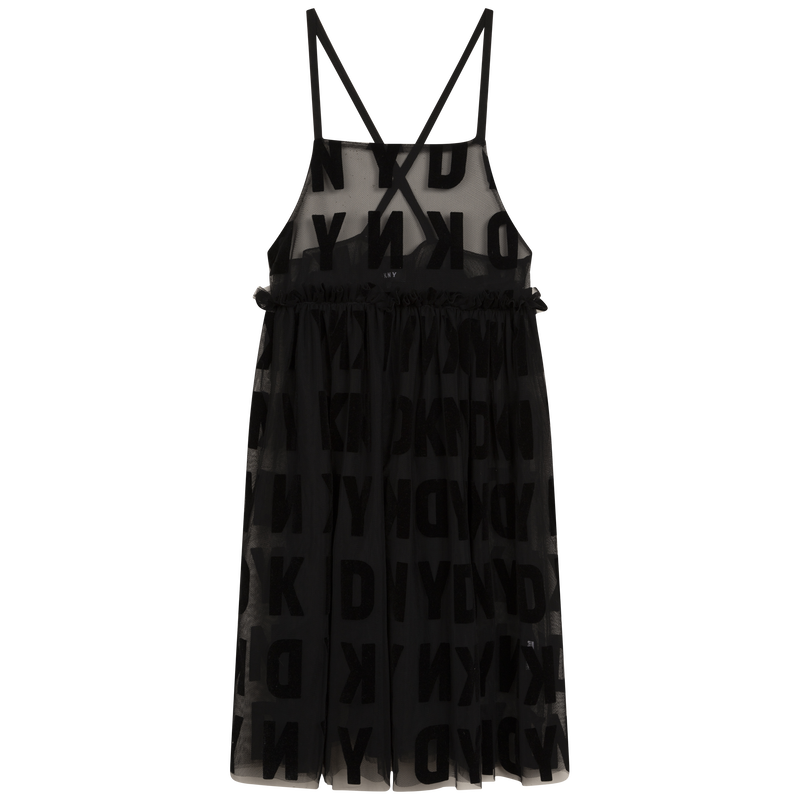 2 in 1 logo dress