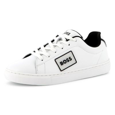 Cowhide leather sneakers BOSS BOY