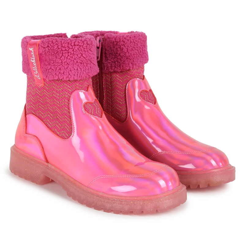 Fleece Cuff Ankle Boots BILLIEBLUSH 
                    GIRL
