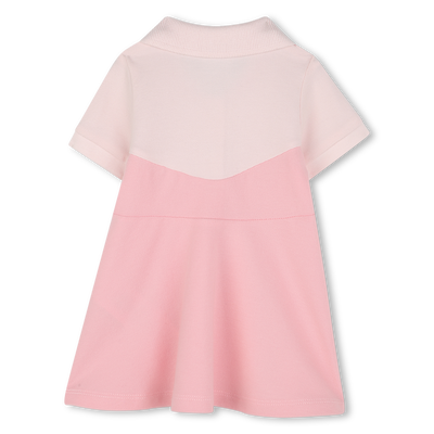 Polo-neck dress with panels BOSS GIRL