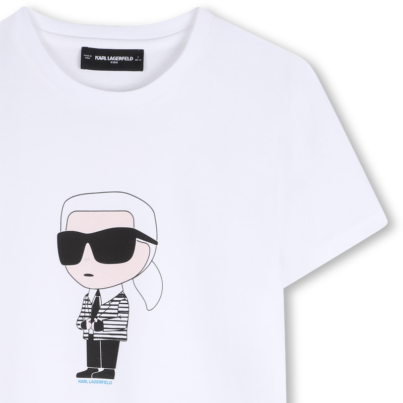 Short-Sleeved T-Shirt KARL LAGERFELD KIDS 
                        BOY