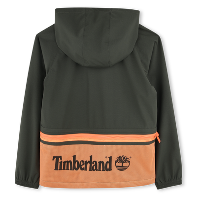 Zip-up hooded windbreaker TIMBERLAND BOY