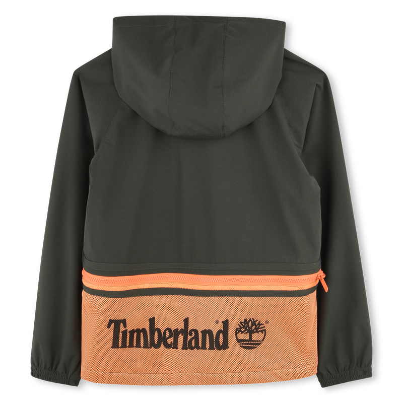 Zip-up hooded windbreaker TIMBERLAND 
                        BOY