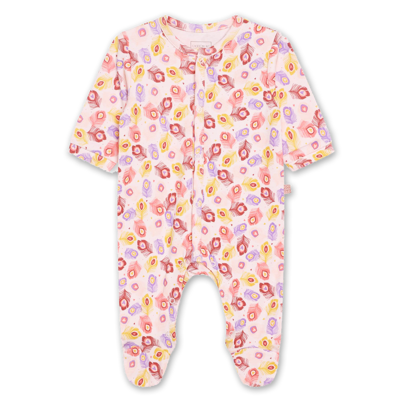 Feather print pajamas
