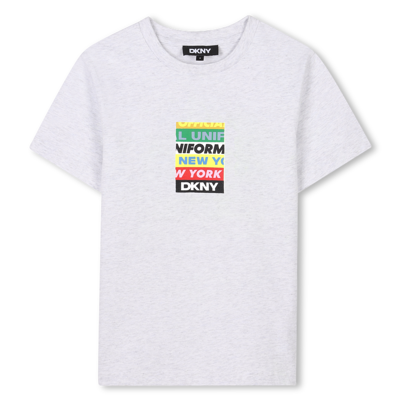 Short-sleeved cotton T-shirt DKNY 
                        BOY
