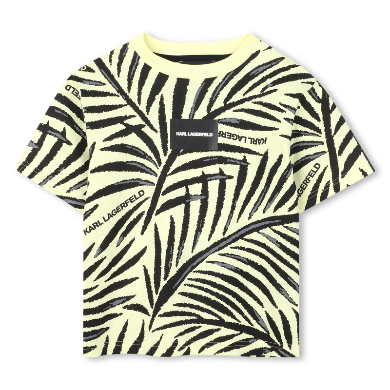 Short-Sleeved T-Shirt KARL LAGERFELD KIDS 
                        BOY