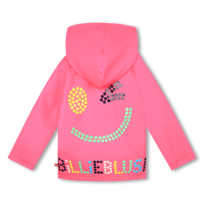 Billie blush shop rain coat