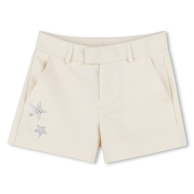 Tailored shorts with diamant&eacute;s ZADIG & VOLTAIRE 
                        GIRL