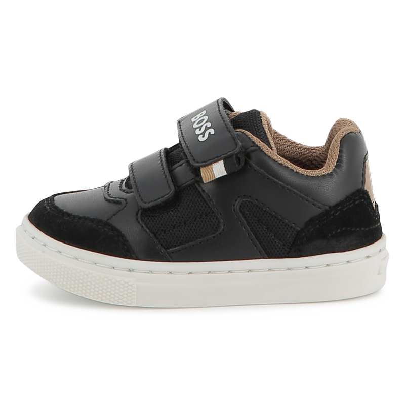 Sneakers with hook-and-loop fastener BOSS 
                    BOY