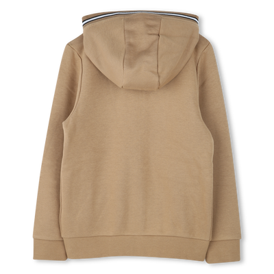 Hooded Zip-Up Cardigan BOSS BOY