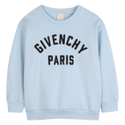 Fleece Sweatshirt, PALE BLUE, hi-res