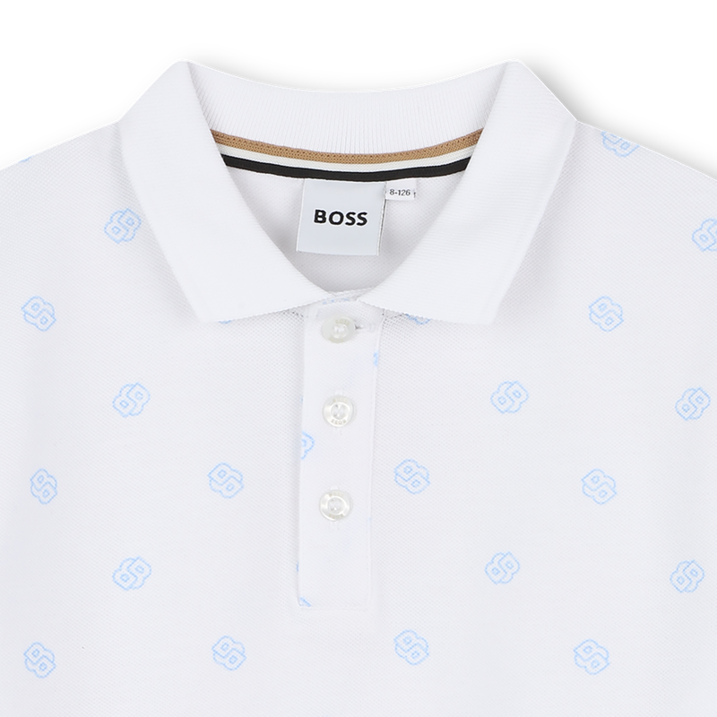 Printed Polo BOSS 
                        BOY