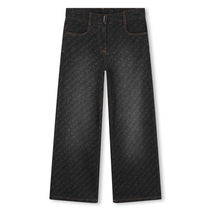 Wide-Leg Adjustable Jeans GIVENCHY 
                    GIRL