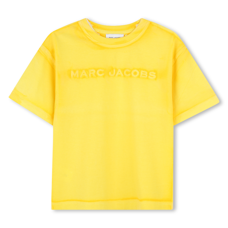 Embroidered cotton T-shirt MARC JACOBS 
                    UNISEX