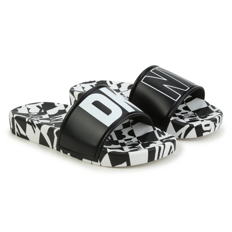 DKNY Logo pool slides